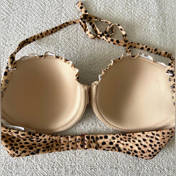 Shade&Shore Leopard bikini top - Picture 3 of 4
